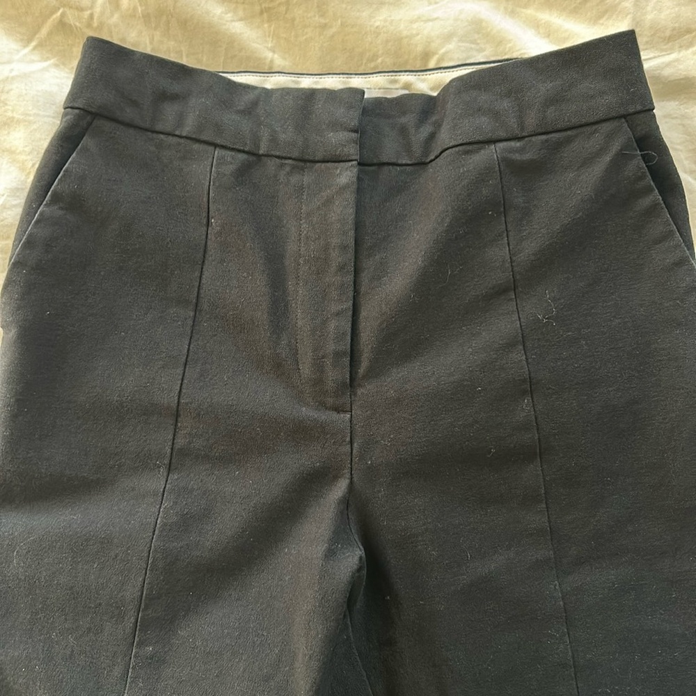 DEREK LAM 10 Crosby stretch twill cropped trouser black sz 4